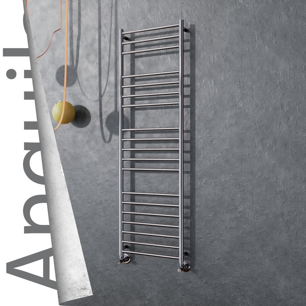 Angulia Sèche-serviettes en Inox 500x1630 Poli Miroir - 1