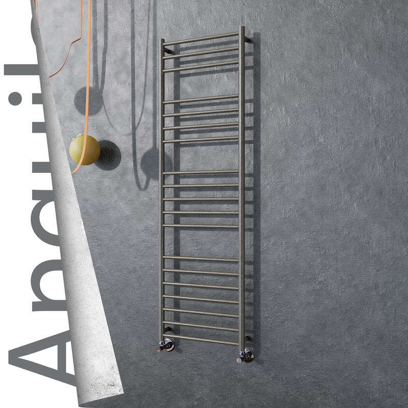 Angulia Sèche-serviettes en Inox 500x1630 Poli Satiné