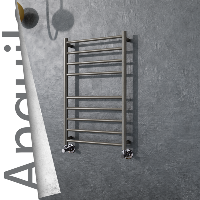 Angulia Sèche-serviettes en Inox 500x790 Poli Satiné