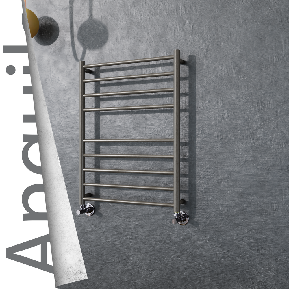 Angulia Sèche-serviettes en Inox 600x790 Poli Satiné - 1