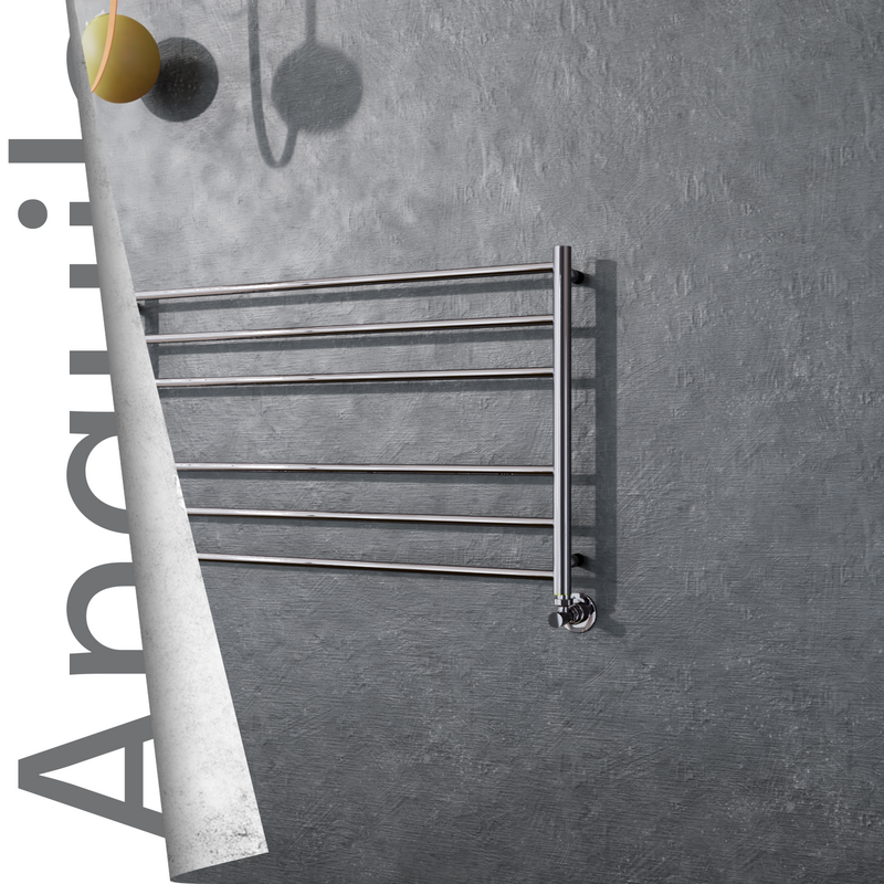 Angulia Stainless Steel Towel Rail 1000x590 Mirror Polished 