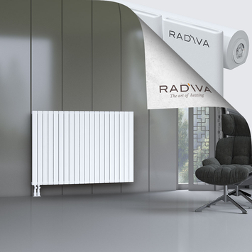 Arno Aluminium Radiator 1000x1476 White Bottom Left 50mm