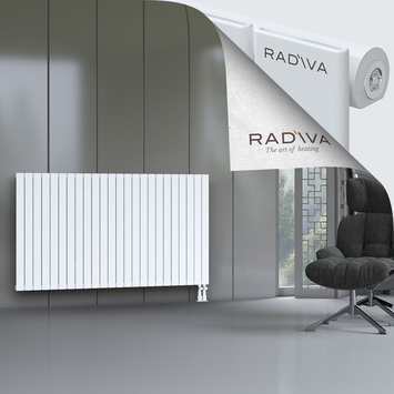 Arno Aluminium Radiator 1000x1772 White Bottom Right 50mm