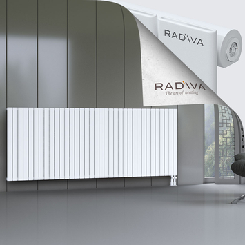 Arno Aluminium Radiator 1000x2586 White Bottom Right 50mm