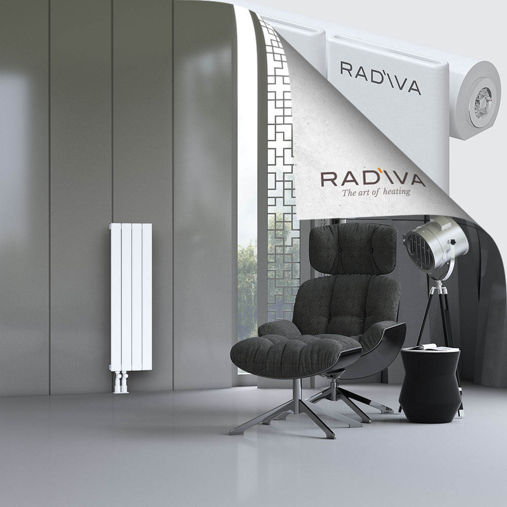 Arno Aluminium Radiator 1000x292 White - 4