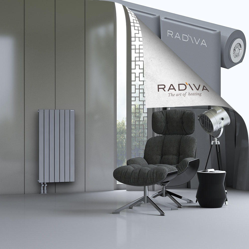 Arno Aluminium Radiator 1000x514 Grey - 4