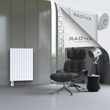 Arno Aluminium Radiator 1000x736 White Bottom Left 50mm