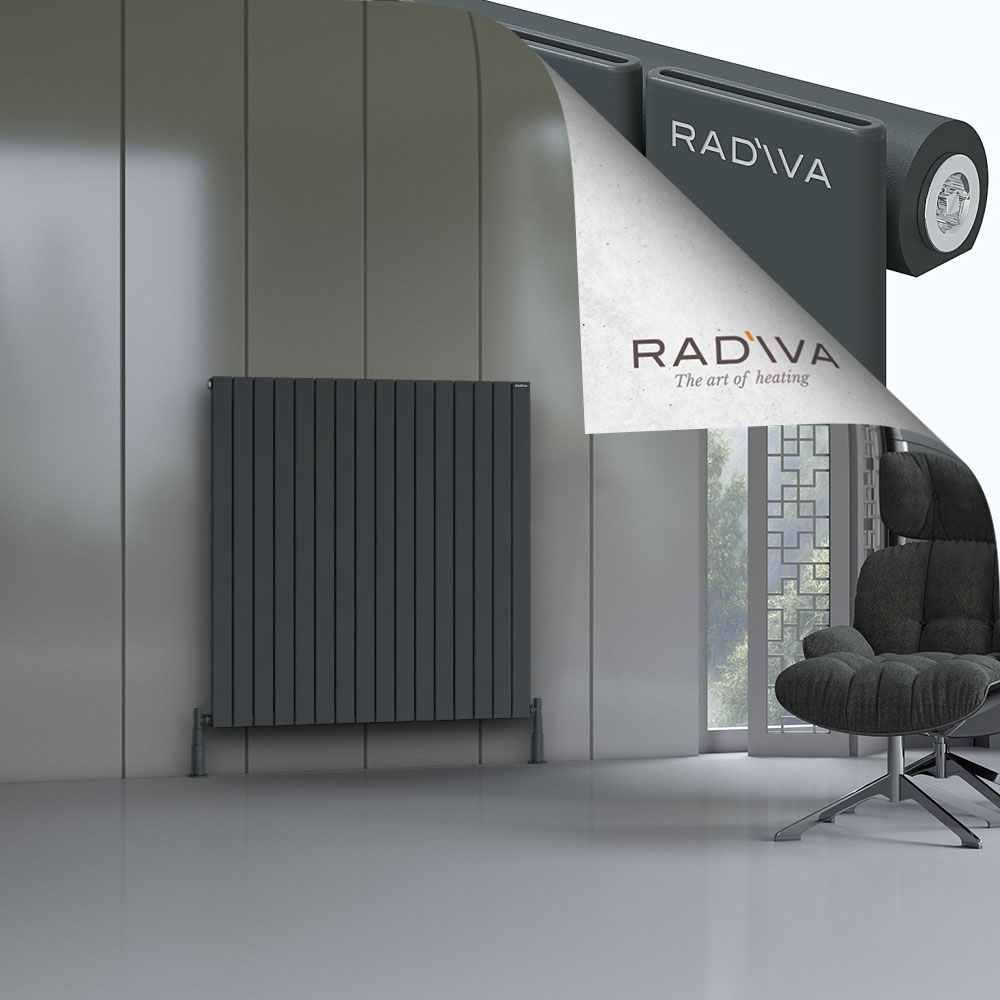 Arno Aluminium Radiator 1200x1180 Dark Anthracite - 1