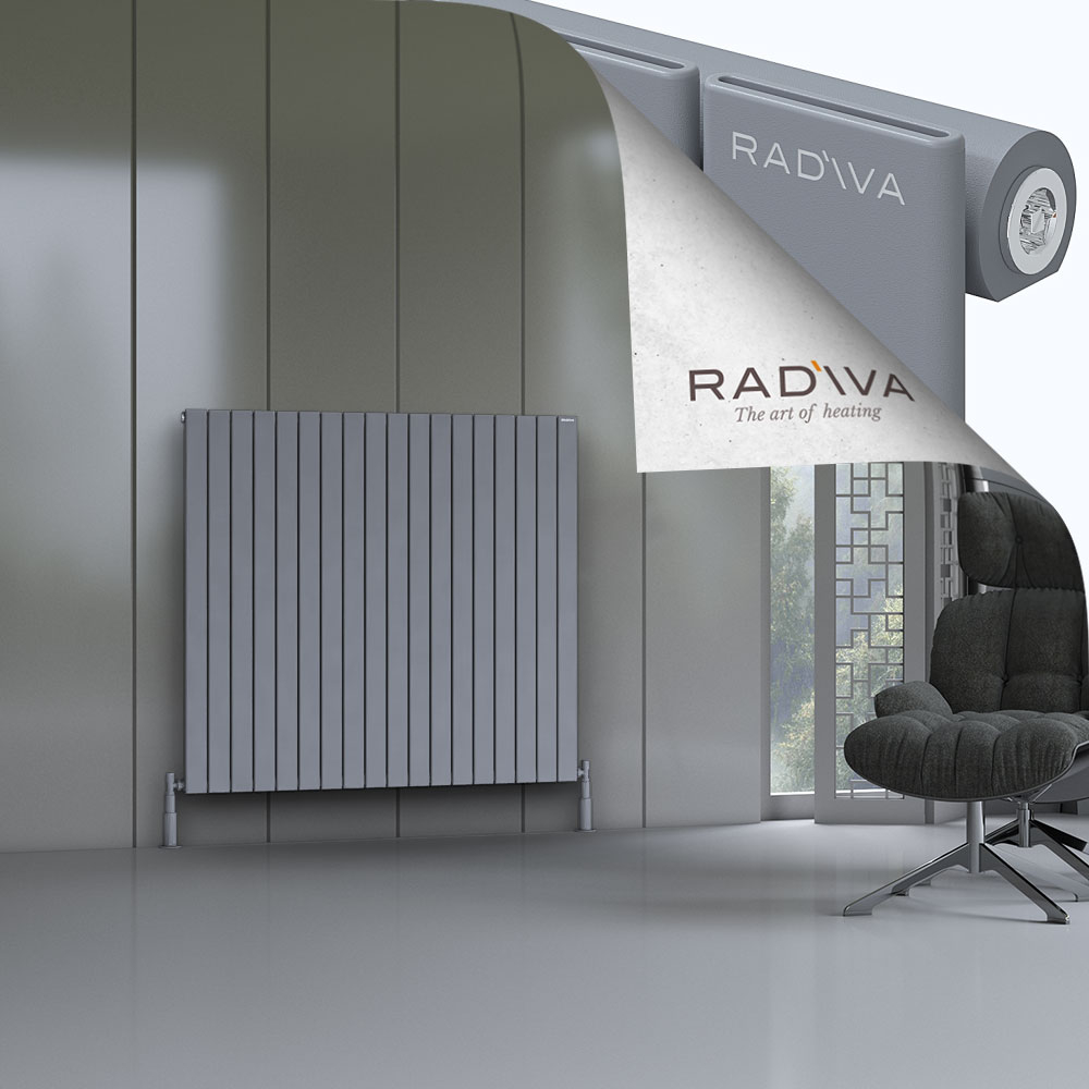 Arno Aluminium Radiator 1200x1328 Grey - 1