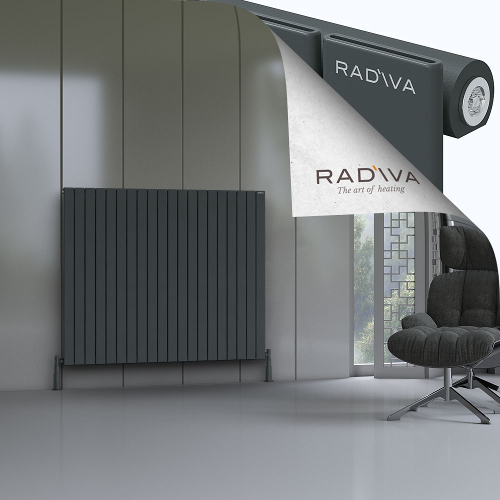 Arno Aluminium Radiator 1200x1476 Dark Anthracite - 1