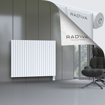 Arno Aluminium Radiator 1200x1550 White Bottom Right 50mm