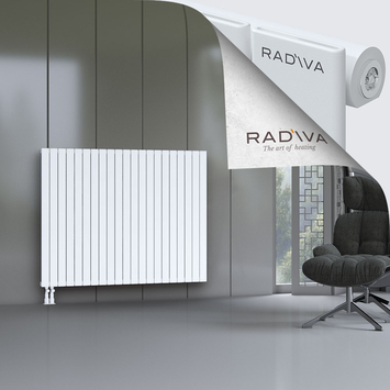 Arno Aluminium Radiator 1200x1550 White Bottom Left 50mm