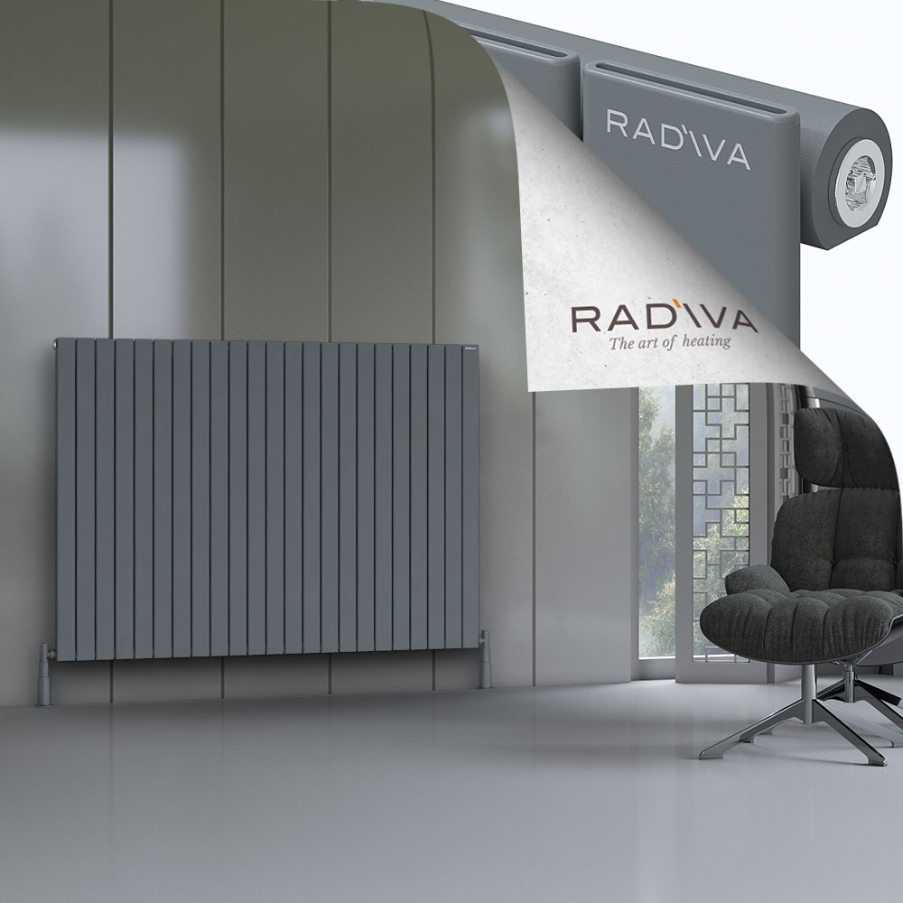 Arno Aluminium Radiator 1200x1698 Anthracite - 1