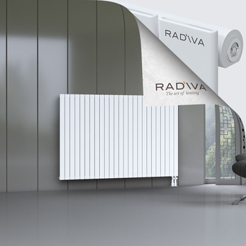 Arno Aluminium Radiator 1200x1846 White Bottom Right 50mm