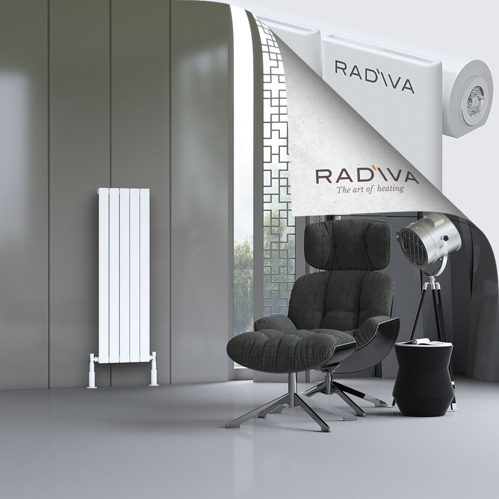 Arno Aluminium Radiator 1200x366 White - 1