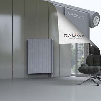 Arno Aluminium Radiator 1200x958 Grey Bottom Right 50mm