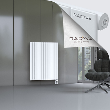Arno Aluminium Radiator 1200x958 White Bottom Right 50mm