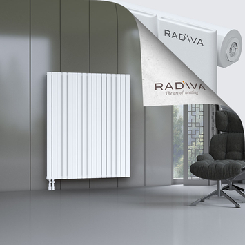 Arno Aluminium Radiator 1500x1254 White Bottom Left 50mm