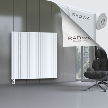 Arno Aluminium Radiator 1500x1550 White Bottom Left 50mm