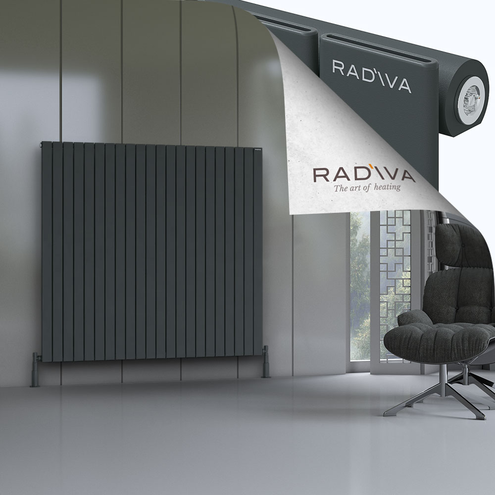 Arno Aluminium Radiator 1500x1624 Dark Anthracite - 1