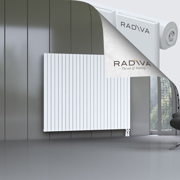 Arno Aluminium Radiator 1500x1846 White Bottom Right 50mm