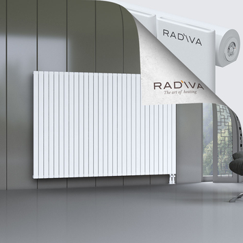 Arno Aluminium Radiator 1500x2216 White Bottom Right 50mm