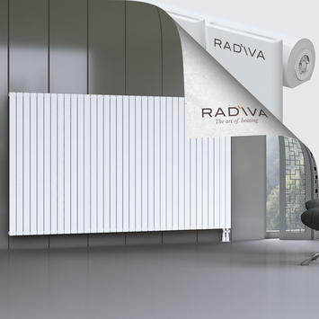 Arno Aluminium Radiator 1500x2586 White Bottom Right 50mm