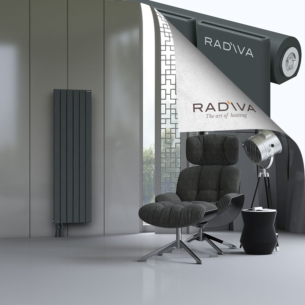 Arno Aluminium Radiator 1500x440 Dark Anthracite - 4