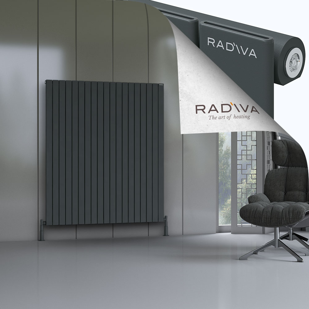 Arno Aluminium Radiator 1600x1402 Dark Anthracite - 1