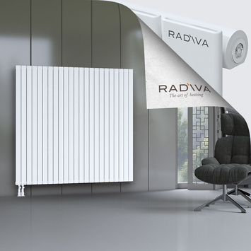 Arno Aluminium Radiator 1600x1698 White Bottom Left 50mm