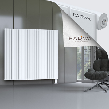Arno Aluminium Radiator 1600x1772 White Bottom Right 50mm