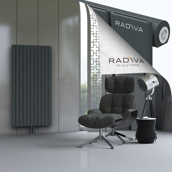 Arno Aluminium Radiator 1600x810 Dark Anthracite Bottom Middle 50mm