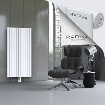 Arno Aluminium Radiator 1600x810 White Bottom Middle 50mm
