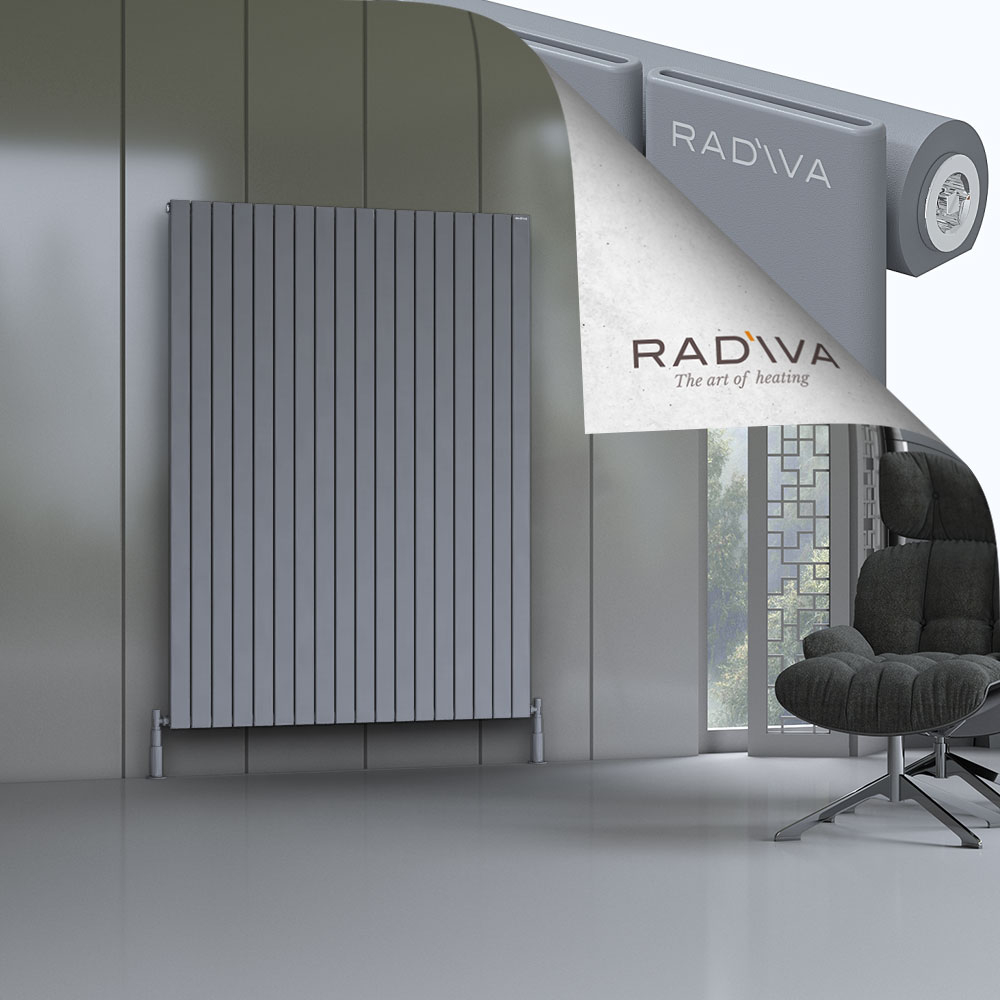 Arno Aluminium Radiator 1800x1328 Grey - 1