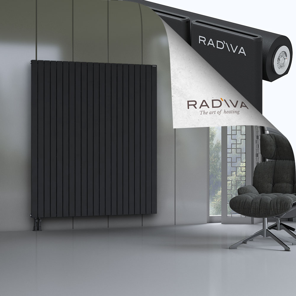 Arno Aluminium Radiator 1800x1550 Black - 4