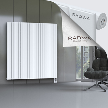 Arno Aluminium Radiator 1800x1698 White Bottom Right 50mm