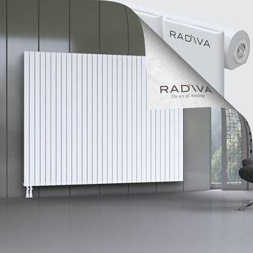Arno Aluminium Radiator 1800x2364 White Bottom Left 50mm