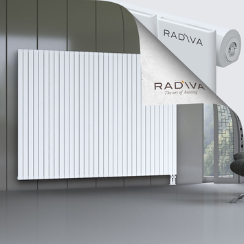 Arno Aluminium Radiator 1800x2438 White Bottom Right 50mm