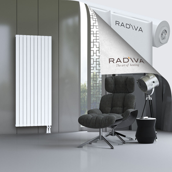 Arno Aluminium Radiator 1800x736 White Bottom Right 50mm