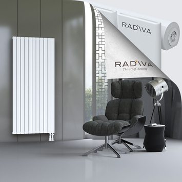 Arno Aluminium Radiator 1800x810 White Bottom Right 50mm