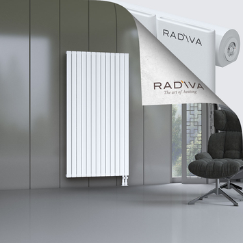 Arno Aluminium Radiator 1800x958 White Bottom Right 50mm
