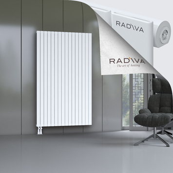 Arno Aluminium Radiator 1900x1180 White Bottom Left 50mm
