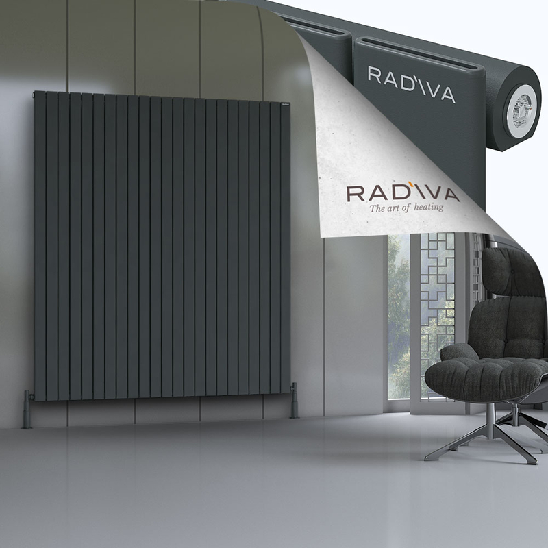 Arno Aluminium Radiator 1900x1698 Dark Anthracite 