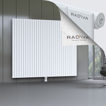 Arno Aluminium Radiator 1900x2290 White Bottom Middle 50mm