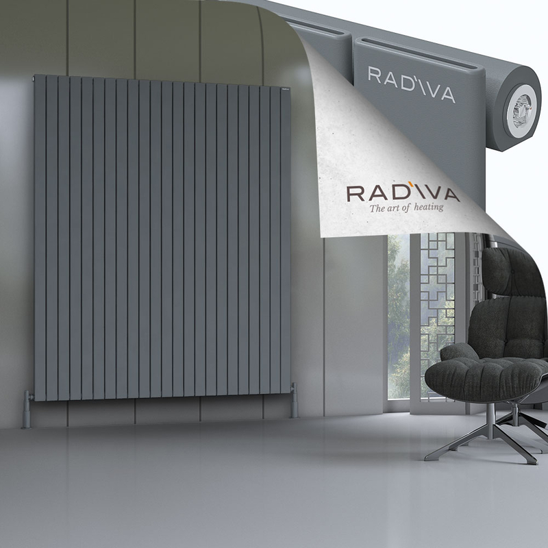Arno Aluminium Radiator 2000x1698 Anthracite 