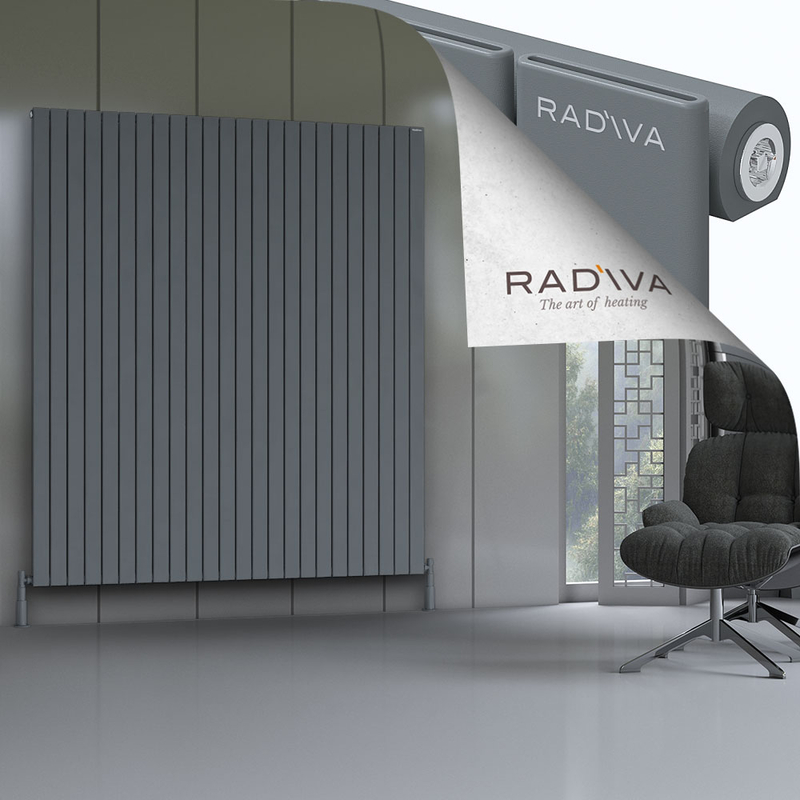 Arno Aluminium Radiator 2000x1772 Anthracite 