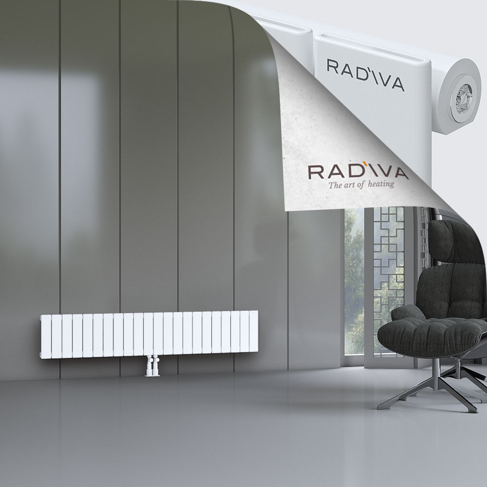 Arno Aluminium Radiator 300x1624 White - 2