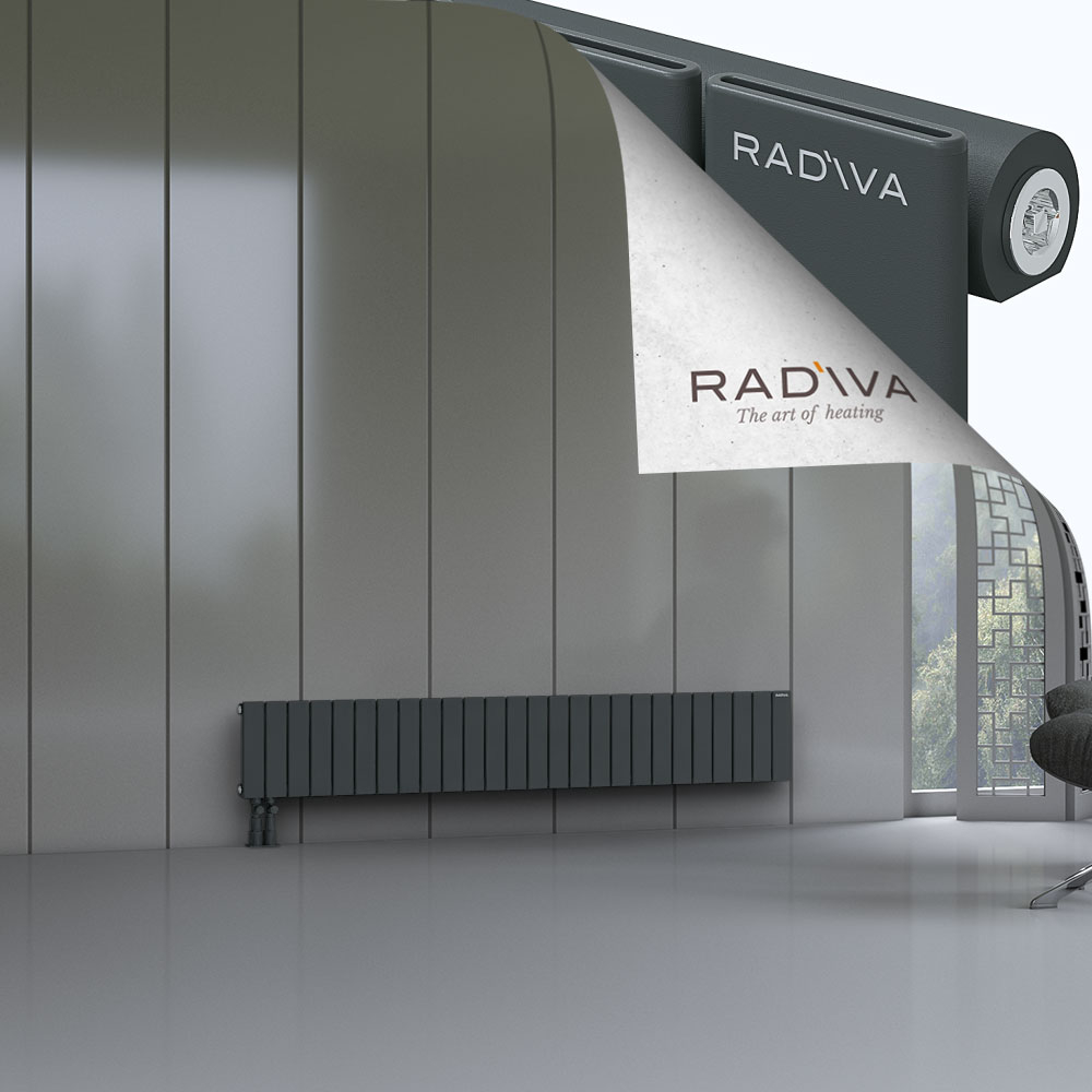 Arno Aluminium Radiator 300x1920 Dark Anthracite - 4