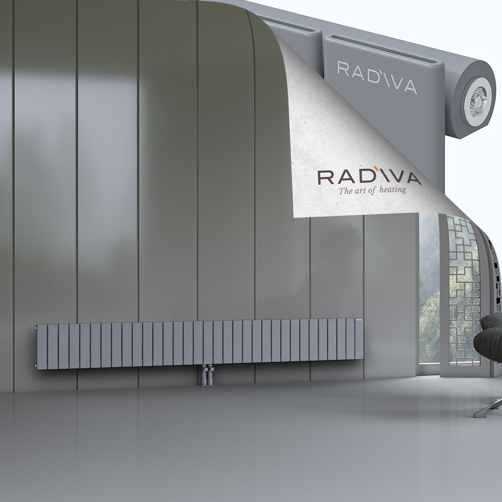 Arno Aluminium Radiator 300x2438 Grey - 2