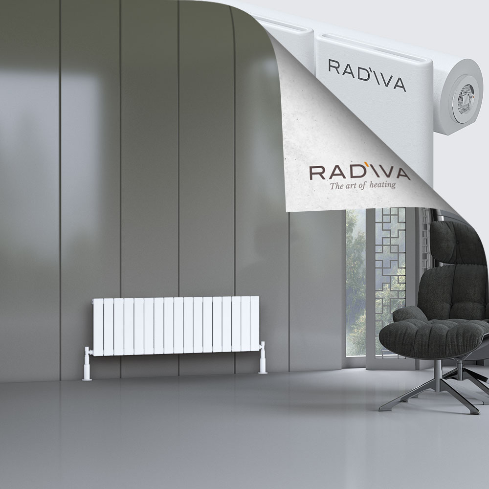 Arno Aluminium Radiator 400x1254 White - 1